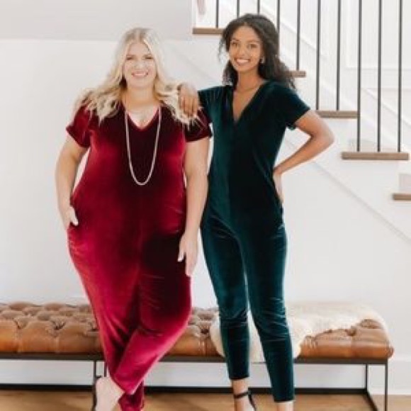 NWT Smash + Tess Velvet Sunday Romper - Picture 15 of 16